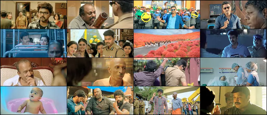 Download Theri | 2016 | Hindi-Tamil | 480p 720p 1080p