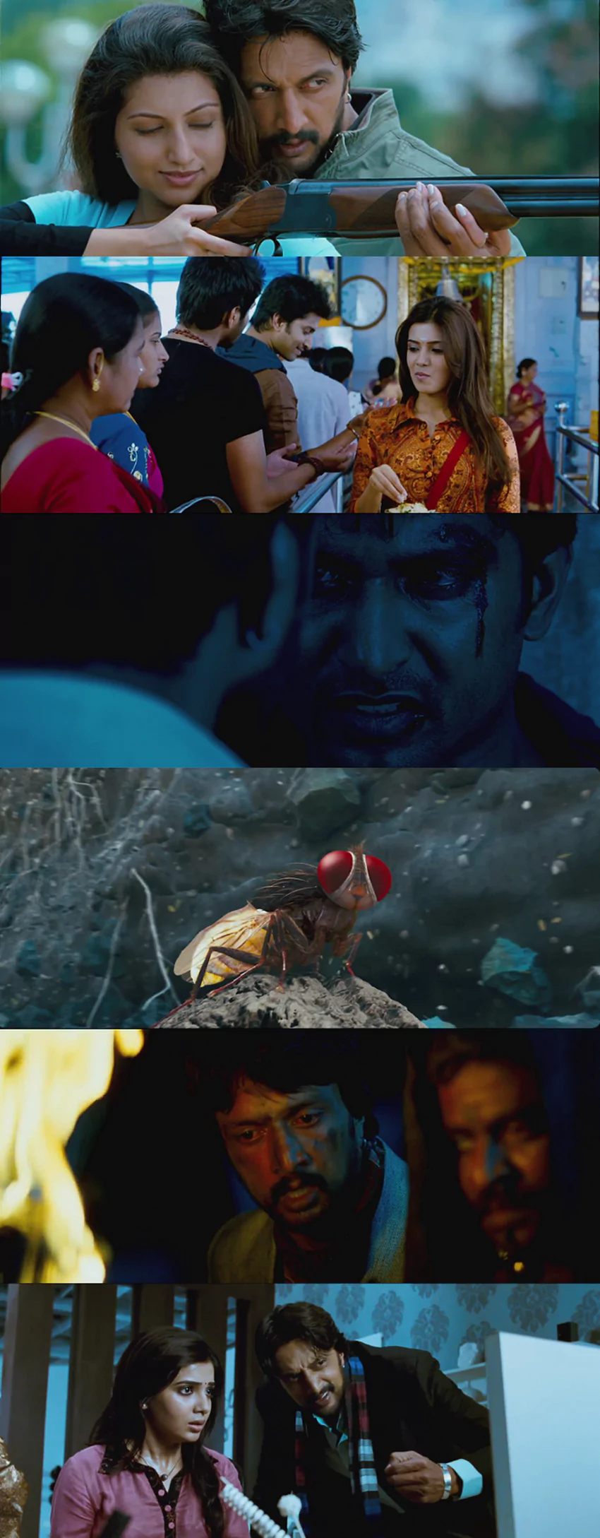 Download Makkhi – Eega | 2012 | Hindi Dubbed | Full Movie 480p 720p 1080p